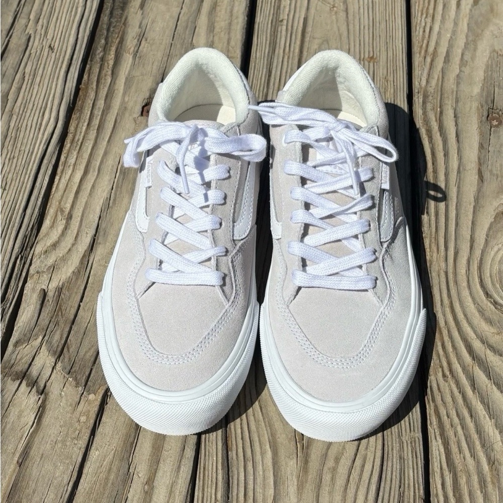 Men's Vans Rowan Skate Low-Top Suede Sneaker Shoes chalk violet Popcush - Picture 7 of 7